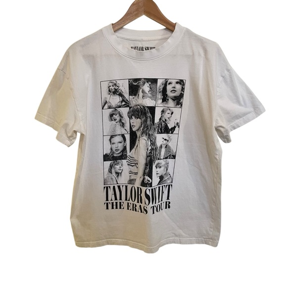 Taylor Swift Tops - Taylor Swift The Eras Tour Photo Grid Collage T-Shirt Size M